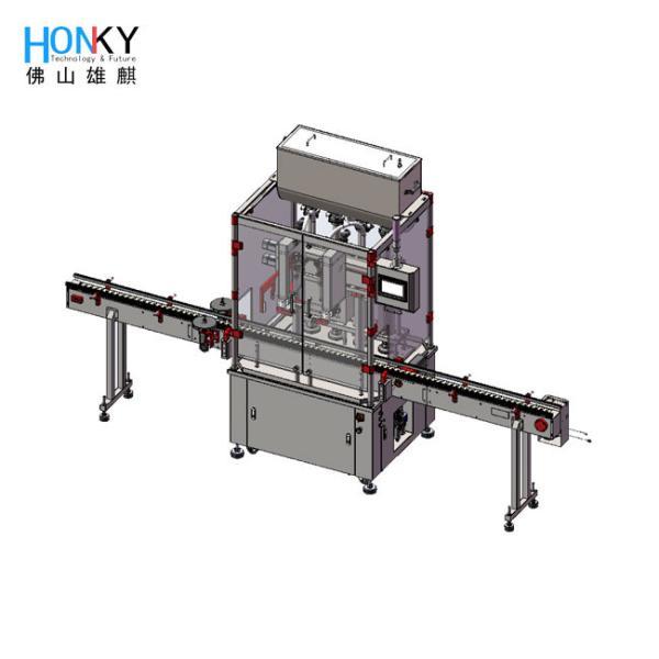 Quality 500g Tomato Sauce Chill Paste Bottle Filling Machine Automatic With Piston Pump 50pcs Per Min for sale