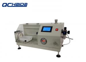 China Mask Testing Equipment Synthetic Blood Penetration Resistance Tester 305mm Stroke wholesale