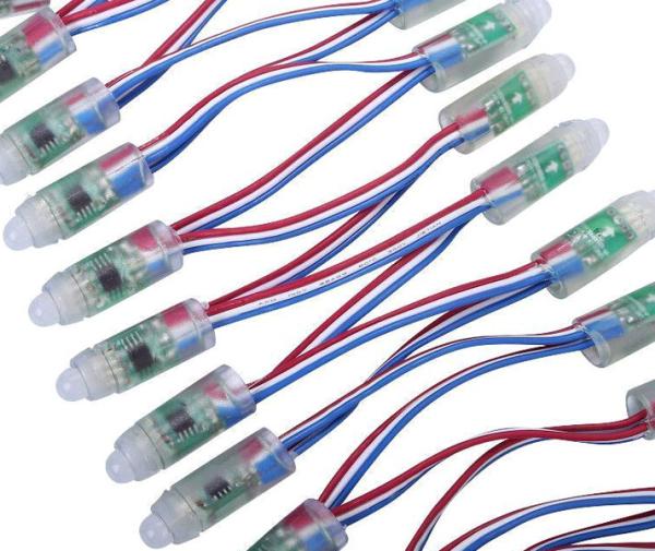 Quality full silicon glue waterproof protection SPI ws2811 pixel led string light 12mm for sale