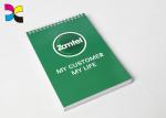 Exercise Custom Spiral Bound Printing With Double White Wire Offset Paper