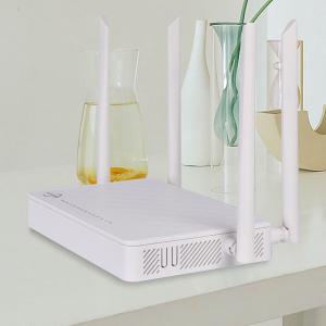 China FTTH Wireless 4GE Gepon Dual Band ONU Modem 4pots Voip Wifi Router wholesale