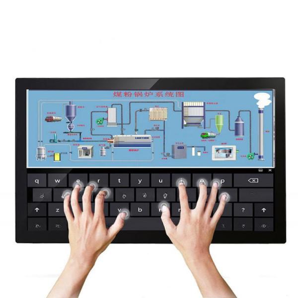 Quality Rugged 22 21.5 Inch IP65 Waterproof Capacitive Multi Touch Display LCD Monitor For Industrial Control Machine PC for sale