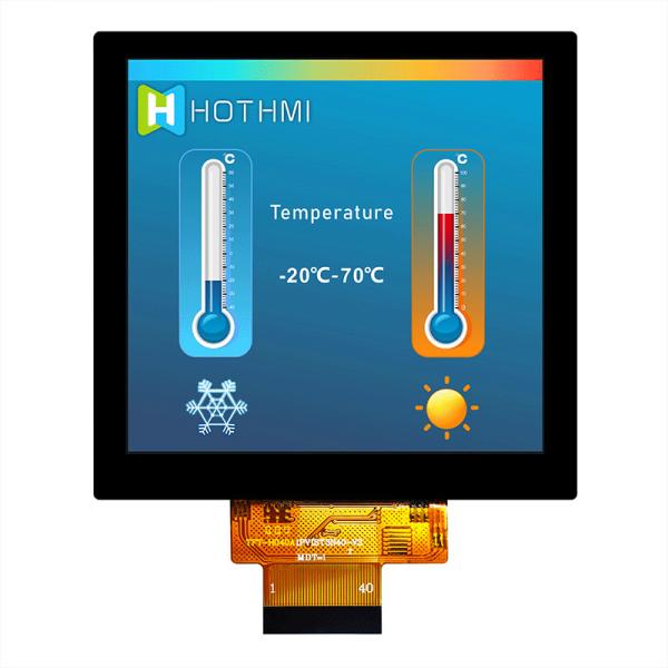 4 Inch 480x480 Dots IPS TFT LCD SPI ST7701S With Glass Cover