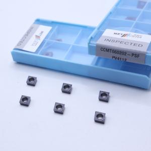 CNC Carbide Turning Inserts, PVD Coated Carbide Turning Insert for Lathe Tool Holder, CCMT060202