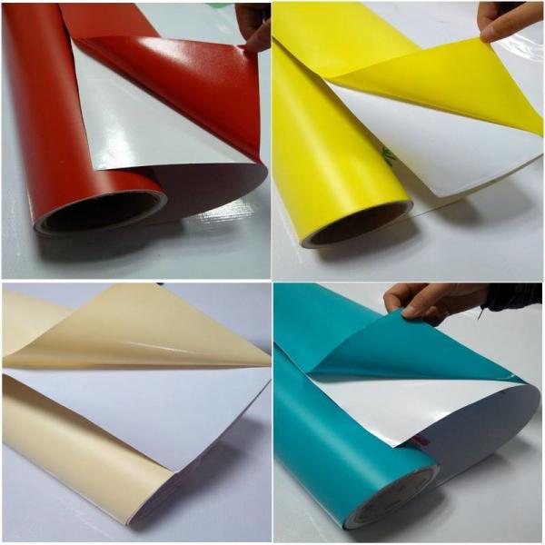 High Glossy 0.08mm Multi Color cutting Vinyl Stickers UV Resistance