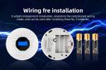 2 In 1 Carbon Monoxide And Smoke Detector LCD Display Replaceable Battery CO