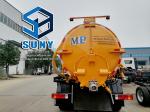 10m3 to 12m3 FAW 4x2 160hp Vacuum Sewage Fecal Suction Truck Carbon Vacutug