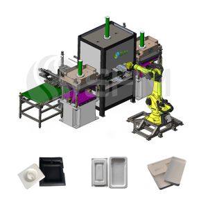 China Wet Press Molded Pulp Machine Packaging Pulp Making Machine on sale