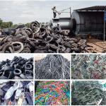 Fully Automatic Continuous Waste Plastic Tyre Pyrolysis To Oil Extracting
