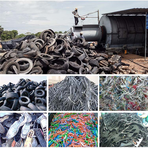 Fully Automatic Continuous Waste Plastic Tyre Pyrolysis To Oil Extracting