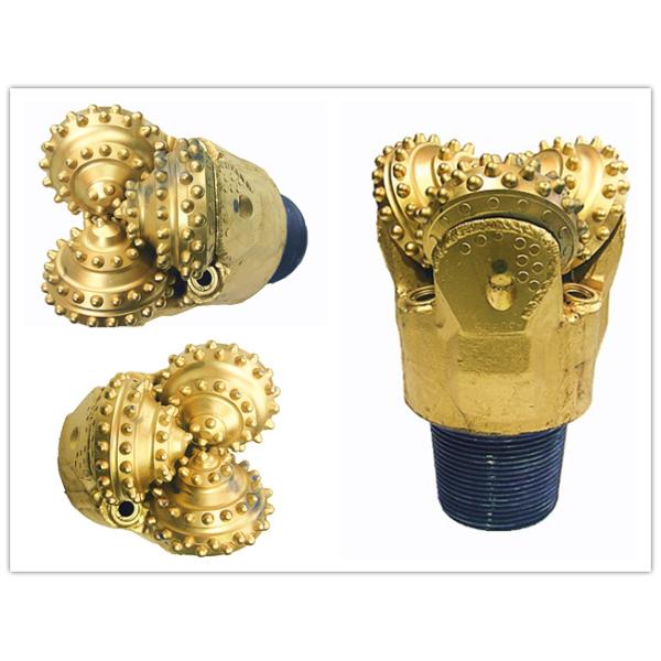 Customized Size Tricone Drill Bit Long Drilling Period For Cut Break / Crushed Rock
