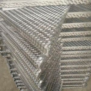 Facade Cladding PVDF Expanded Aluminum Mesh For Curtain Wall