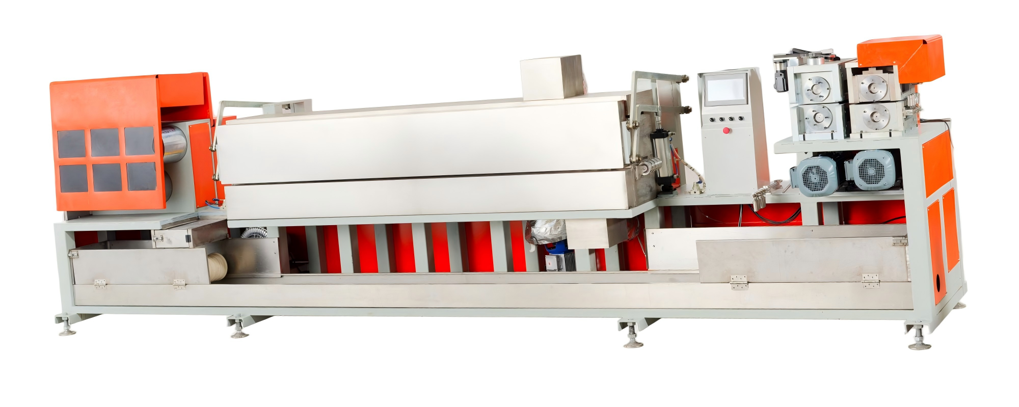 China 380V PP Strap Roll Machine 150kg/H 120KWAutomatic Extrusion Equipment on sale
