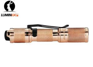 EDC Lumintop Copper Tool AAA Flashlight , Mini LED Powerful Pocket Torch