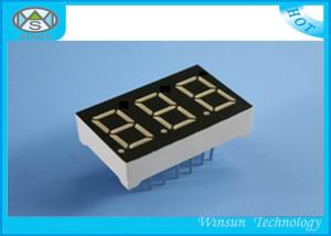 3 Digit LED Numeric Display / High Luminous LED Digital Clock Display With 8- 220 Mcd Brightness