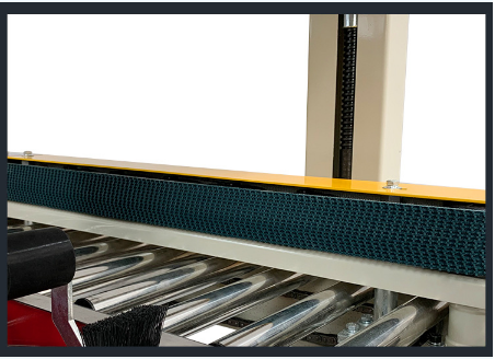 Conveyor Belt Driven Semi Automatic Carton Sealing Machine for 1350*640*1430mm Boxes