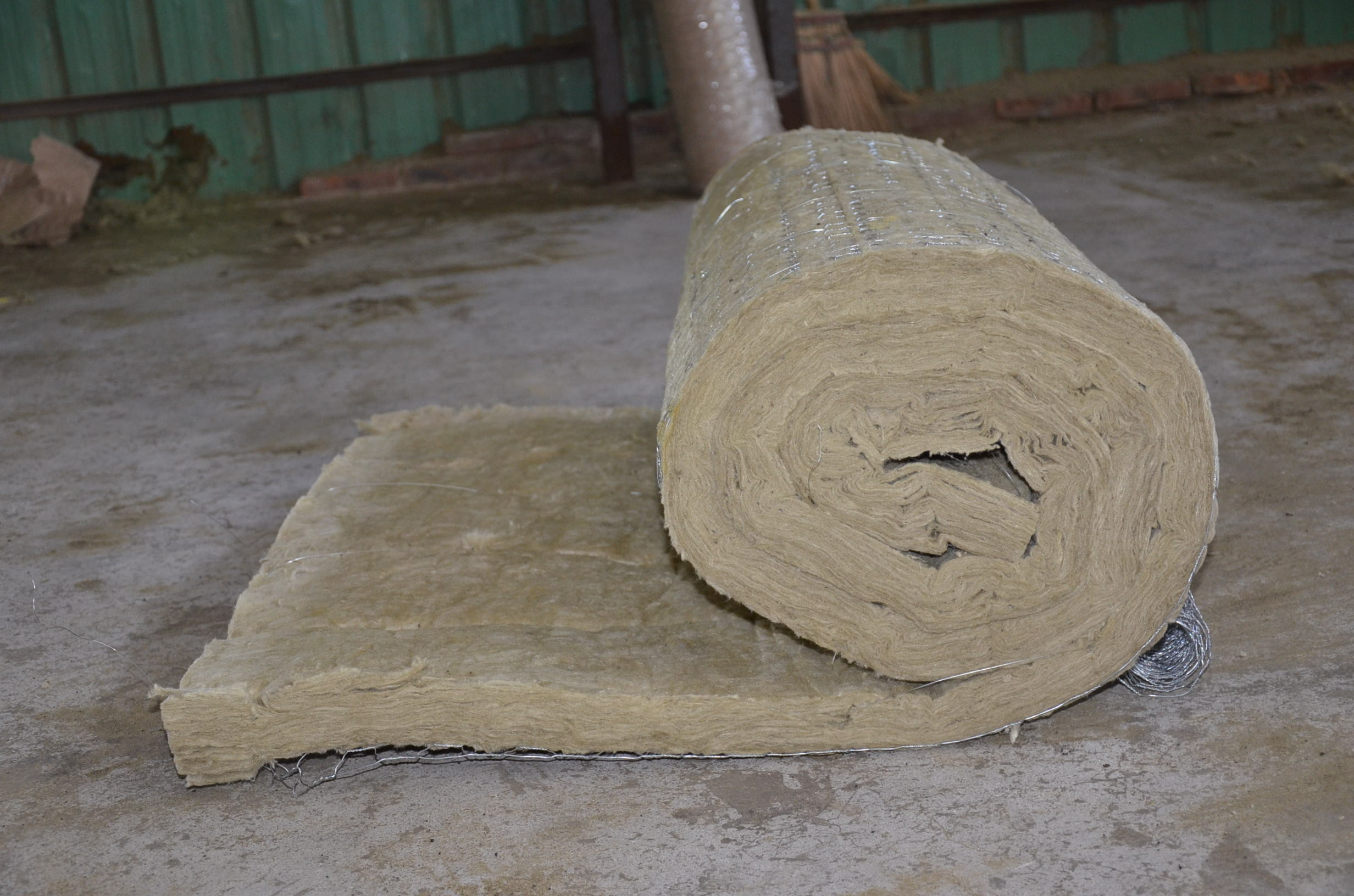 Fireproof stonewool Insulation Blanket With Wire Mesh Custom