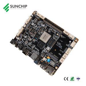 China Industrial Control Embedded ARM Board RK3399 PCBA With Ethernet 1000M 4G Hexa-Core 2K EDP wholesale