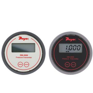 Digital Differential Pressure Gauge 100mm with 4-20mA Output