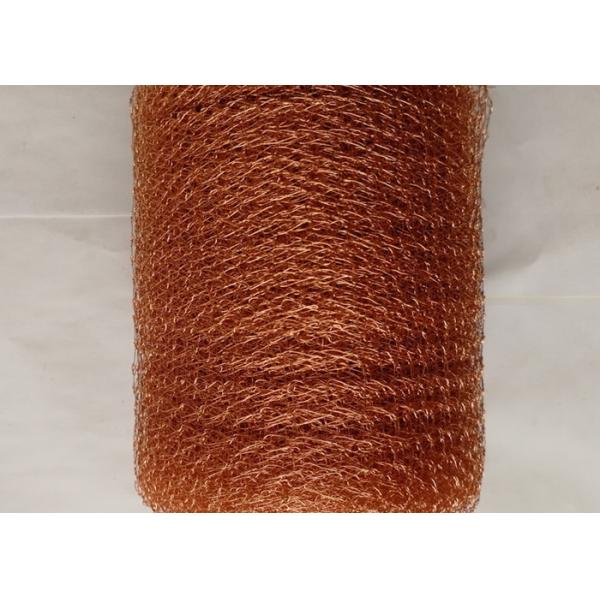 Reusable Knitted Copper Cleaning Mesh Width 400mm 30m Length