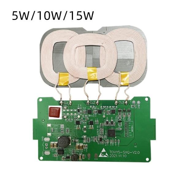 Quality Three Coil Wireless Charging Module 10W , PCBA Wireless Power Module for sale