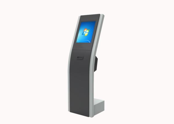 Quality Slim Internet Android Touch Screen Self Service Kiosk With Queue System for sale