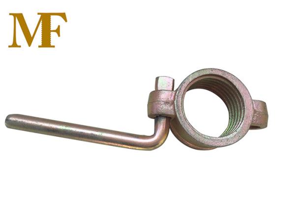 Quality MF Shore Props / Adjustable Scaffolding Accessories Galvanized Prop Nut with Handle for sale