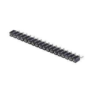 2.54mm Machined Female Header Right Angle SMT SMD Single Row 1-40Pin PCB Connector