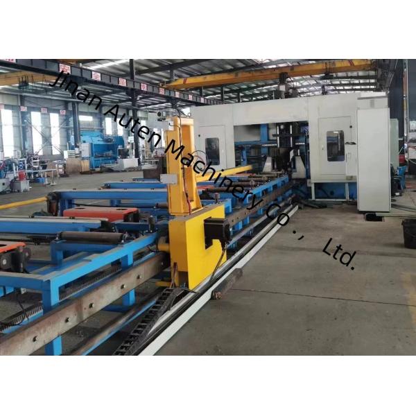 2000～13000mm Beam Length CNC H Beam Drilling Machine 2KW Servo Motor Of Drilling Infeeding