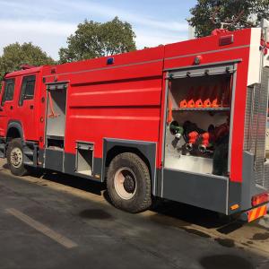 China 4x2 6-10 Cbm Special Purpose Truck Fast Moving Airport Fire Truck With PSP1600 Fire Pump wholesale