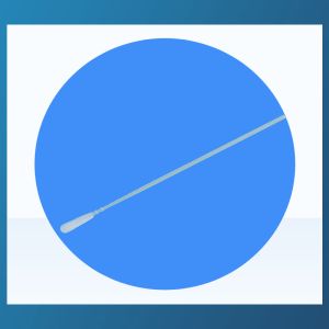 China Antigen Detection Sampling Nylon Flocked Swab Medical Disposable Nasal Swab on sale