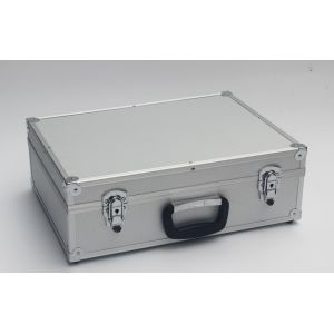 Silver Aluminum Tool Case With Pick And Pluck Foam Insert