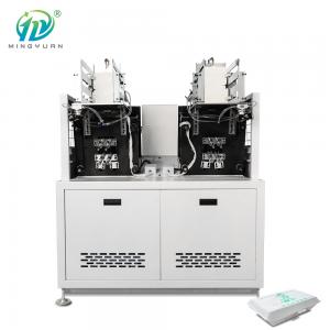 China High Speed Hamburger Box Machine / Full Motion Disposable Carton Machine wholesale