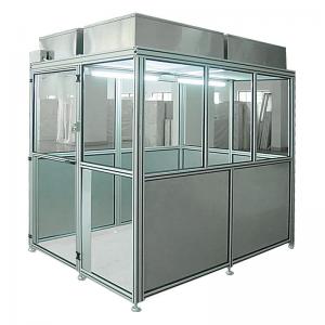China Iso 8 Modular Soft Wall Cleanroom Customizable All Size And Types wholesale