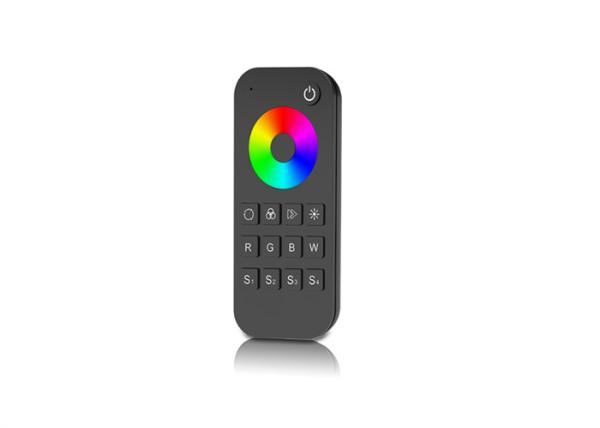 1 Zone And 4 Scence RGB LED Light Controller , RGBW Dimming RF LED Remote