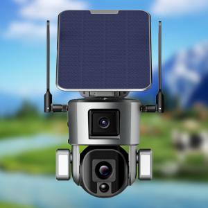 Android IOS APP Solar Powered 4K Security Camera Starlight 10x Optical Zoom