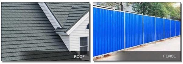 T Shaped Color Coated Steel Roof Sheet roof panels for fence building 