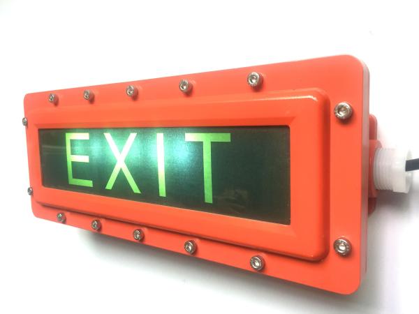 Quality atex explosion proof exit sign emergency lighting led light for hazardous location or hazardous environment for sale
