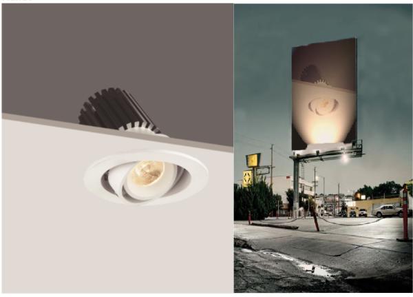 Quality 7W Adjustable LED Recessed Downlight With CITIZEN COB Chip For Hotel Project R3B0103 for sale