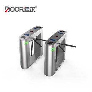 China Access Control 3 Arm Tripod Turnstile Gate With Card Reader System For Gym on sale