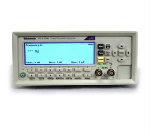China Tested Pre-Owned Tektronix FCA3100 Frequency Counter/ Timer 300MHz 50 Ps Std Timebase wholesale