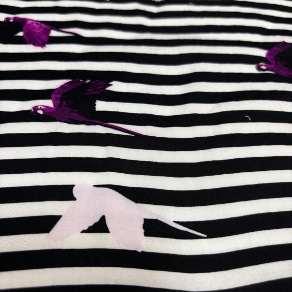 30s*24s 100% Rayon Fabric with Print for Girls Dress