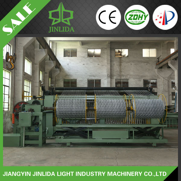 Quality High-Speed Gabion Making Machine For Steel Gabions 50*50mm Mesh Size for sale