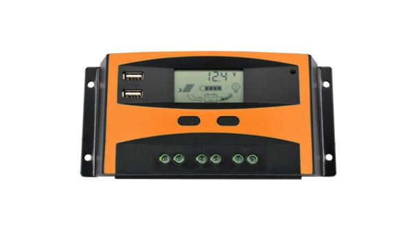 Quality Dual USB Auto PWM Solar Charge Controller 10A Multiscene Moistureproof for sale