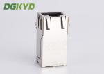Customized 1000M 33.0mm Single Port 10 Pin Rj45 Connector with Transformer /