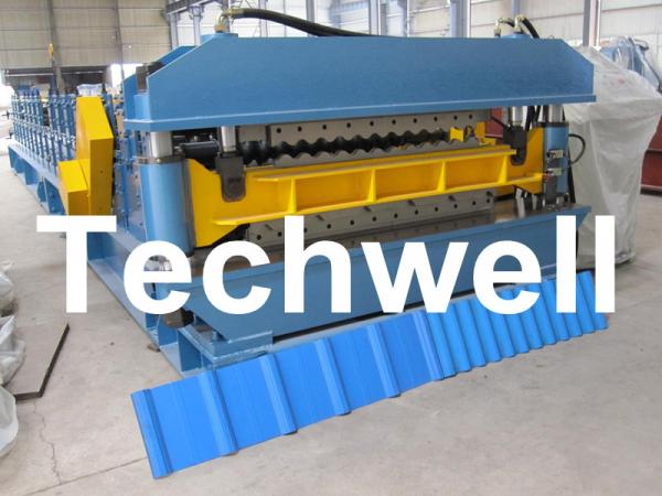 Quality Double Layer Roof Wall Panel Cold Roll Forming Machine for Two Different Roof Panels for sale