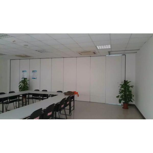 Melamine Board Gym Acoustic Partition Wall / Ballroom Soundproof Folding Walls