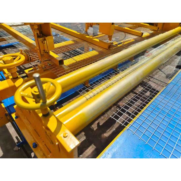 Length 600mm Diameter 2.5mm Plc Automatic Wire Mesh Welding Machine