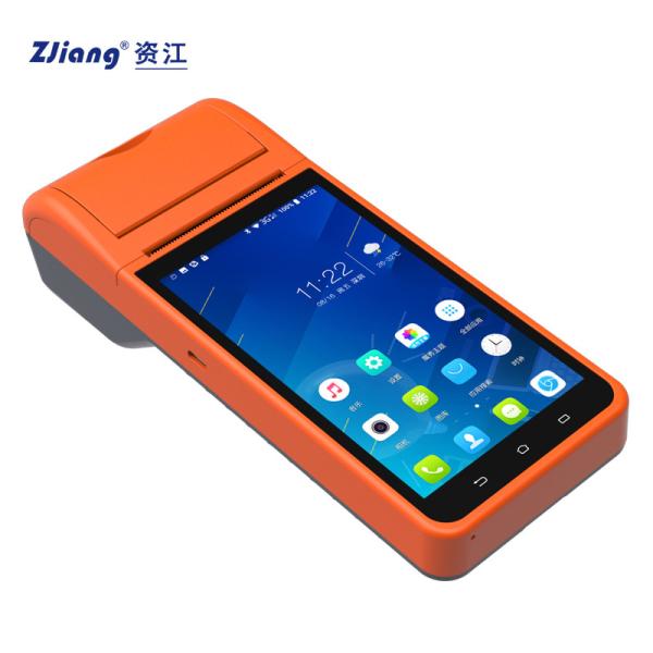 Quality IPS Screen Android PDA Handheld POS Terminal 58mm Receipts Printer for sale