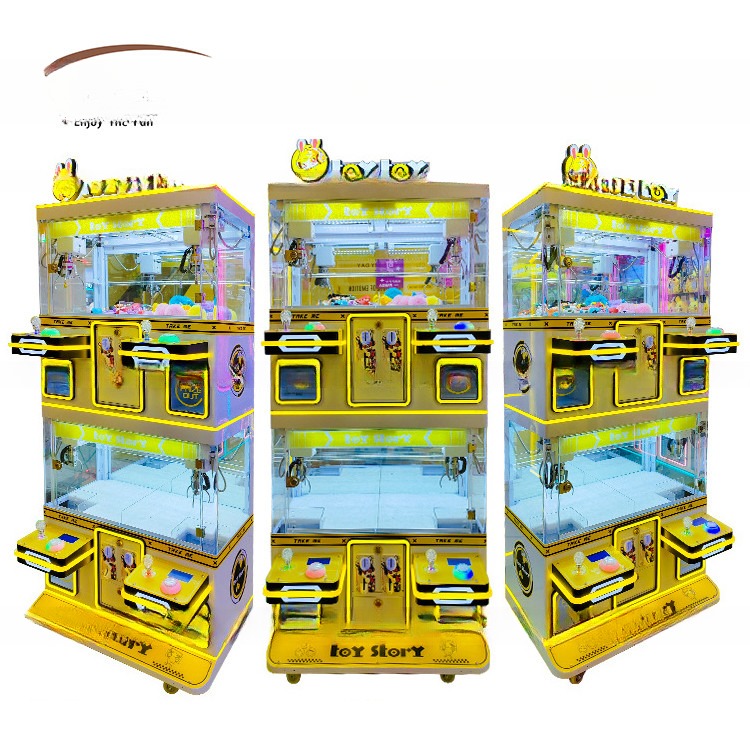 China One Stop Theme Park Prize Game Machine Claw Grabber Machine CE Certificate wholesale